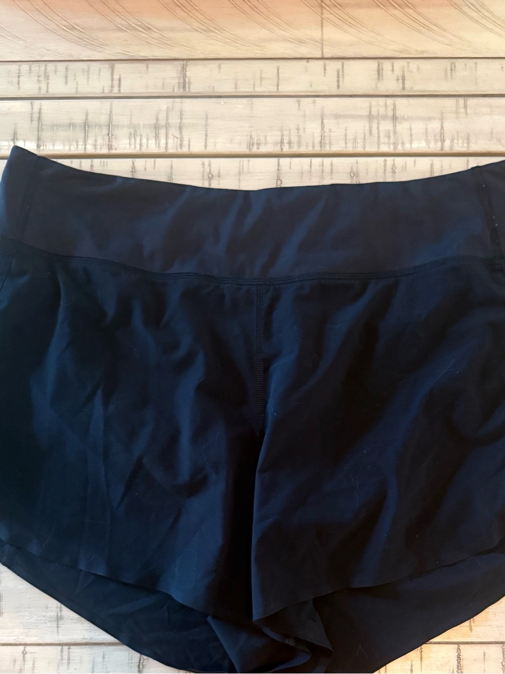 Athleta Black Women's Athletic Shorts - Wide Waistband